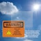 Signmission Radiation & Laser Sign, 7 in H x 10 in W, Plastic, Rectangle OS-2PACK-WS-P-710-L-12173 - alternate 6